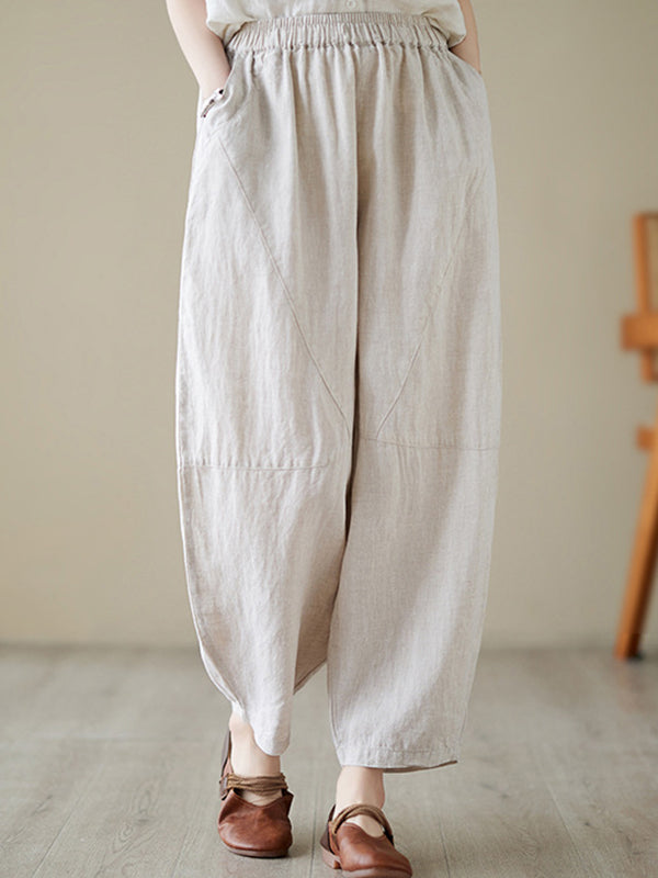 xakxx Harem Pants Loose Casual Pants Bottoms
