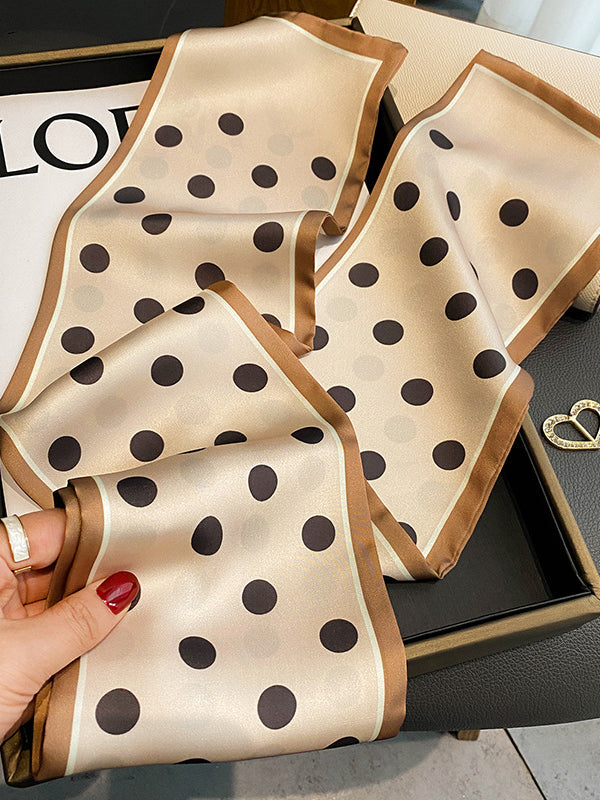 xakxx Keep Warm Polka Dot Scarf