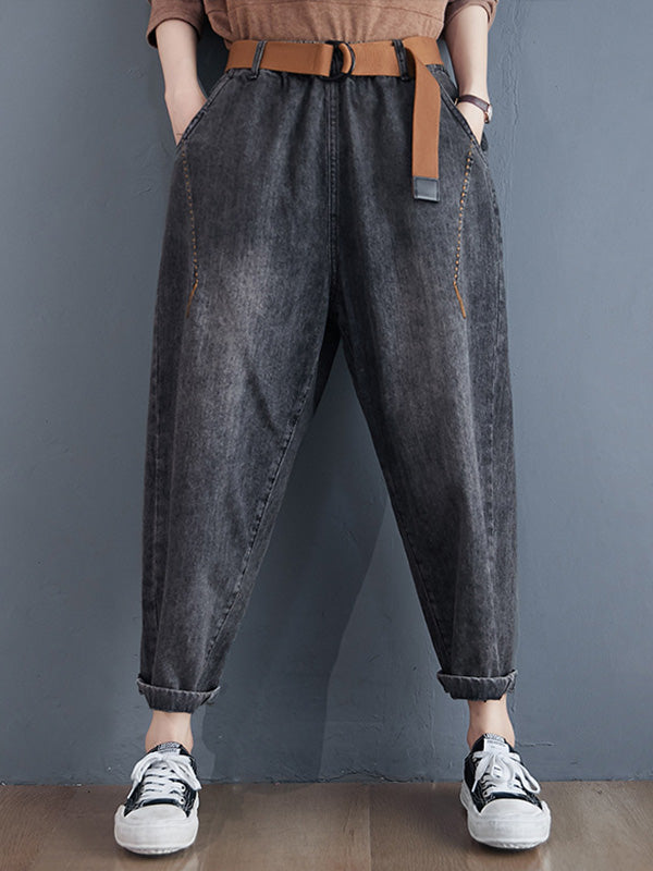 xakxx Original Solid Elasticity Jean Pants