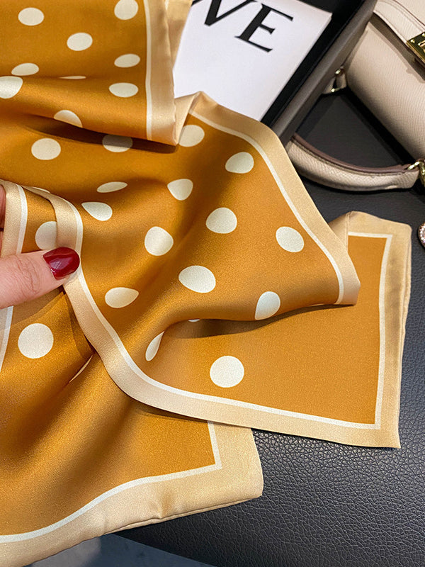 xakxx Keep Warm Polka Dot Scarf