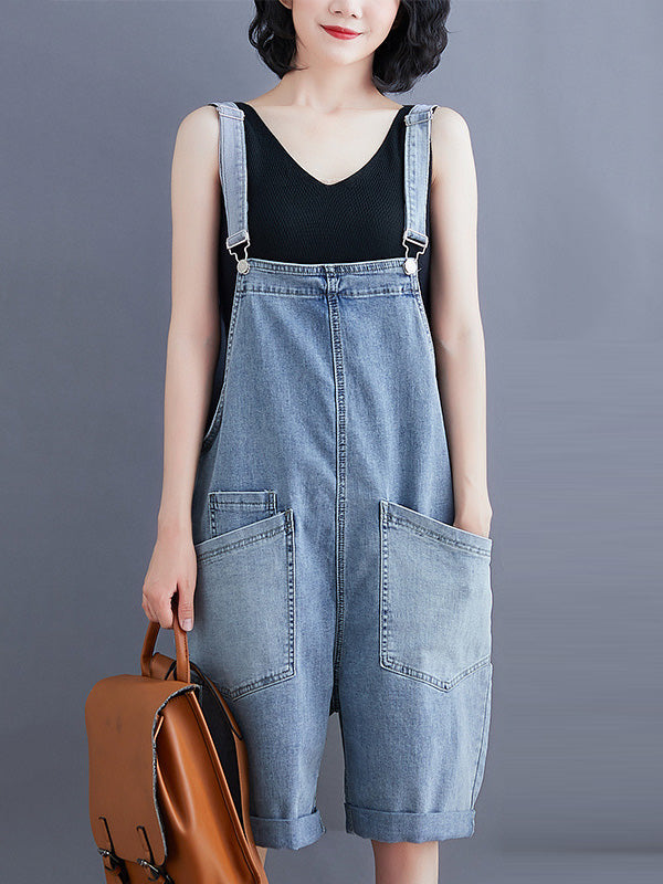 xakxx Original With Pocket Denim Overalls