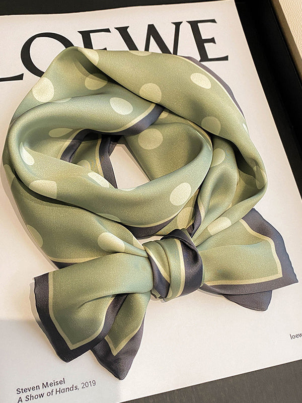 xakxx Keep Warm Polka Dot Scarf