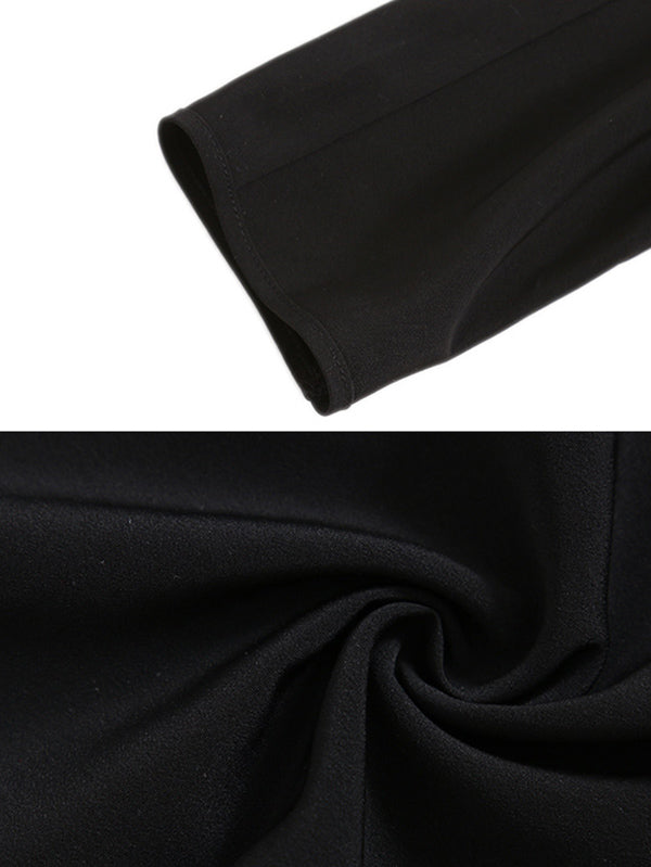 xakxx Vintage Solid Buckle Long Cheongsams