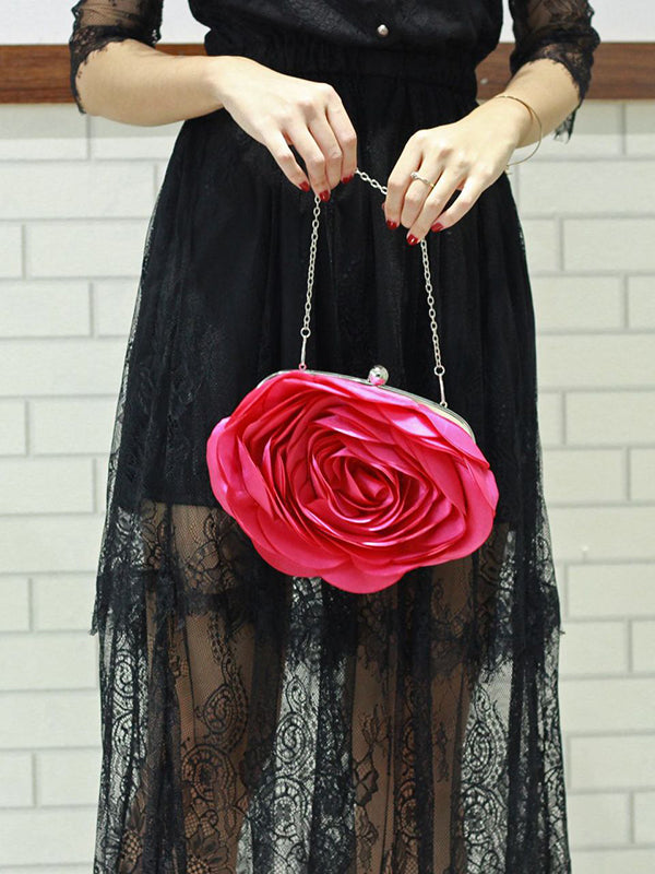xakxx Three-Dimensional Flower Handbags