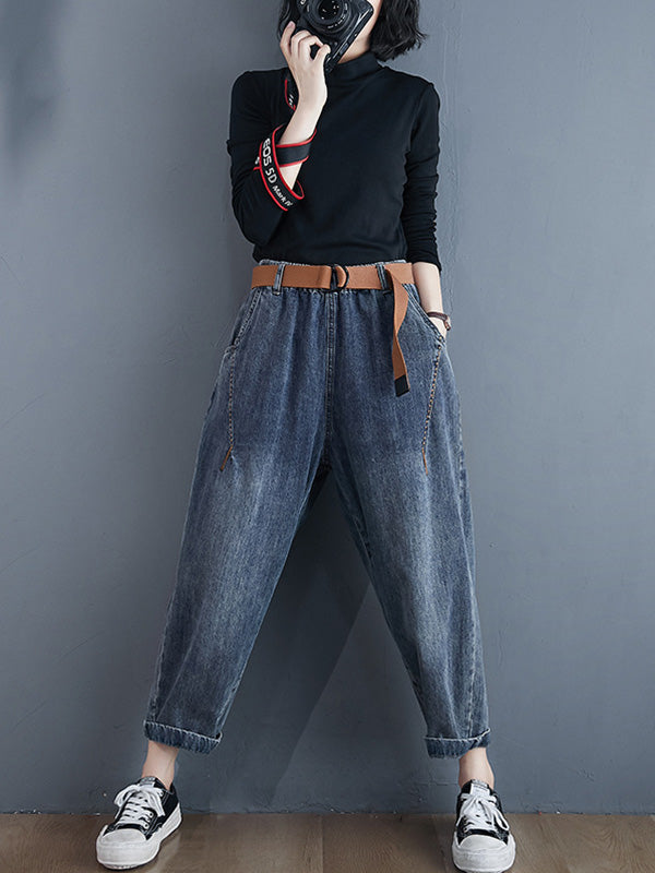 xakxx Original Solid Elasticity Jean Pants