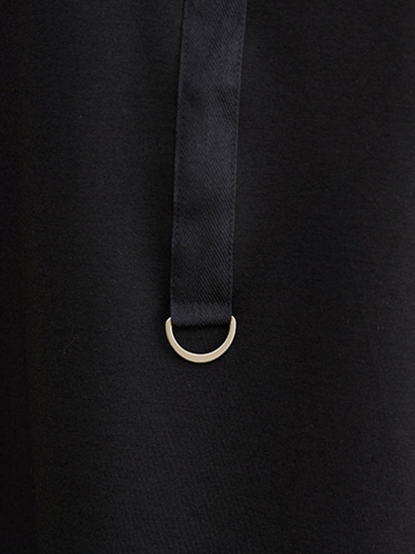 xakxx Original Loose Irregular Zipper Long Sleeves Sweatshirt