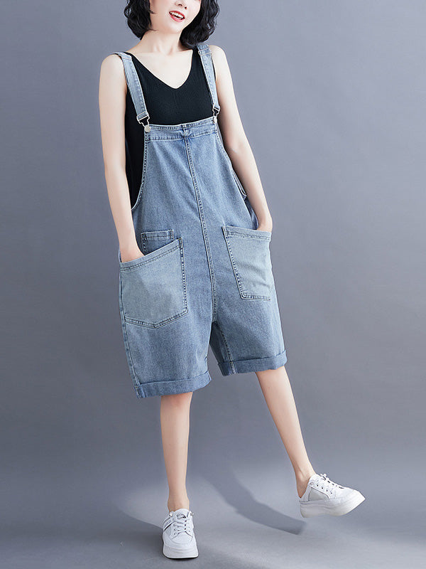 xakxx Original With Pocket Denim Overalls