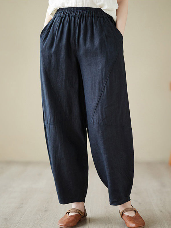 xakxx Harem Pants Loose Casual Pants Bottoms