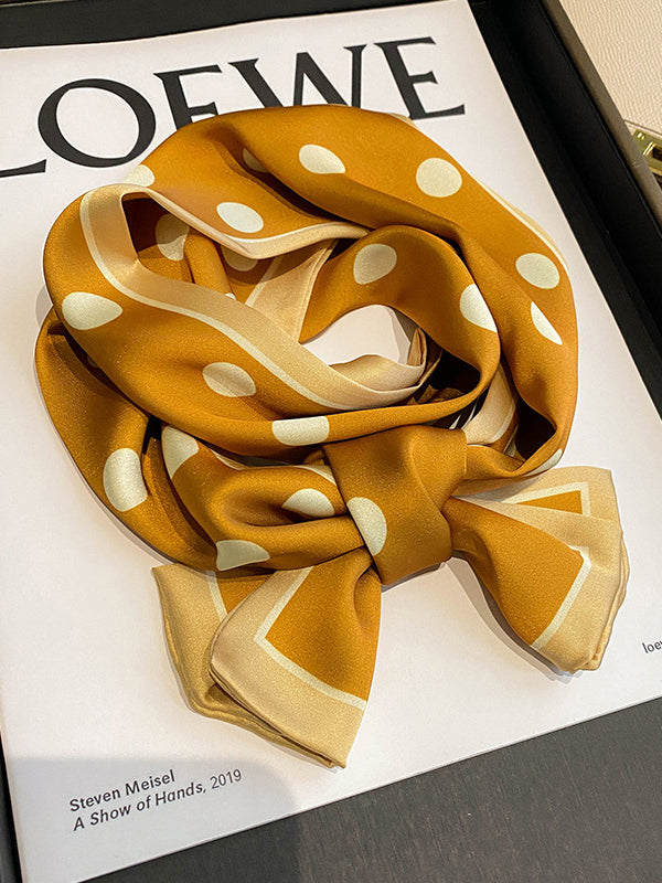 xakxx Keep Warm Polka Dot Scarf