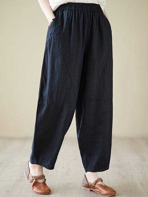 xakxx Harem Pants Loose Casual Pants Bottoms