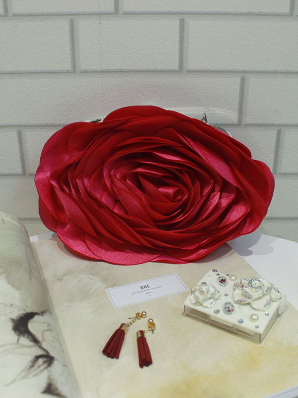 xakxx Three-Dimensional Flower Handbags