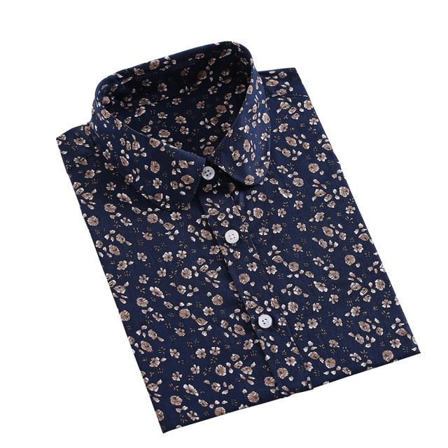 xakxx Women Shirts Long Sleeve Cotton Blouse Fashion Print Cherry Lips Flower Top Shirts For Women Autumn Under Shirt Ladies Office