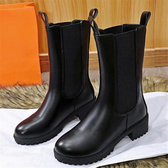 Autumn winter boots women's new wild fashion casual high canvas ankle boots for women zapatos de mujer womens sneakers shoes