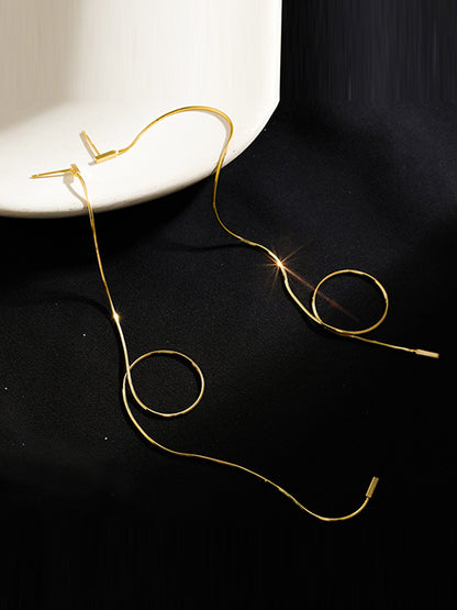 xakxx Tasseled Drop Earrings