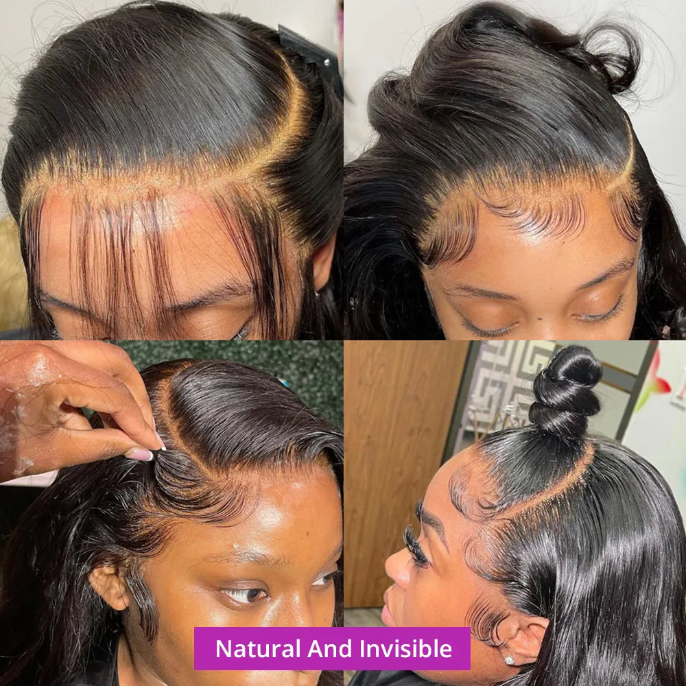13x6 Hd Lace Frontal Wig Human Hair Straight 360 Glueless Full Lace Wigs Pre Plucked 13x4 Transparent Wig on Sale Clearance
