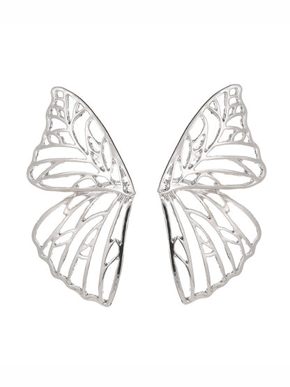 xakxx Butterfly Shape Hollow Earrings Accessories