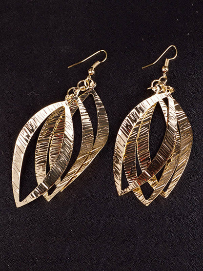 xakxx Vintage Irregular Geometry Earrings