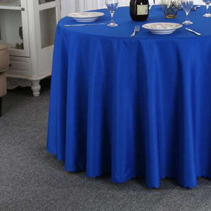 1pc Waterproof Polyester Tablecloth - Solid Color, Rectangle Design - Durable, Stain-Resistant, Perfect for Picnics, Holidays, Weddings - Home, Room & Wedding Decor - Easy Care, Attractive Style - Versatile Usage, Ideal Gift