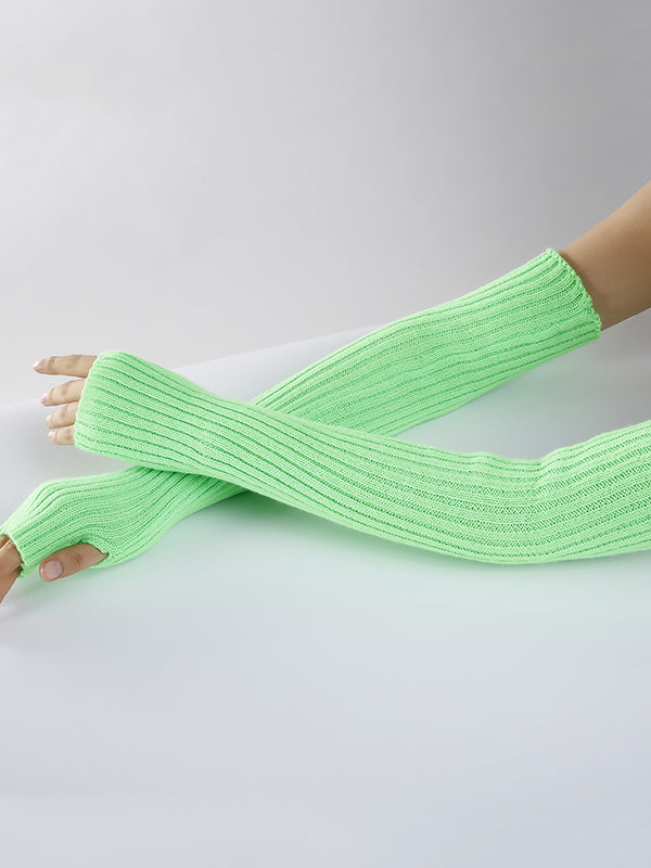 xakxx Original 9 Colors Striped Knitted Sleevelet