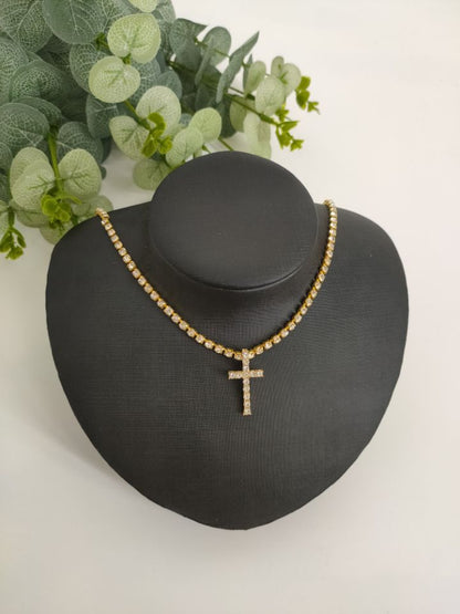 2025 0225  English letter necklace ins women's New with rhinestone pendant simple alloy neck chain necklace