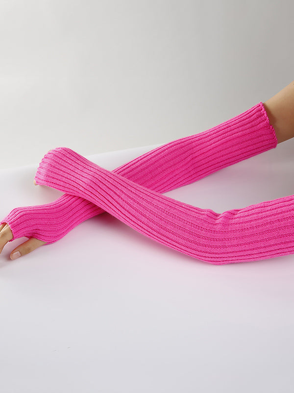 xakxx Original 9 Colors Striped Knitted Sleevelet
