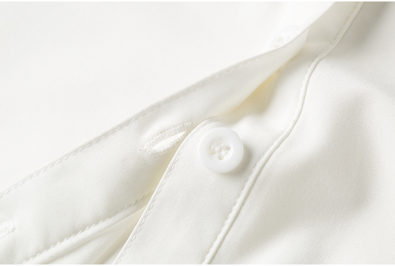 Xakxx - New Women blouse tops White Ruffles Bow Long Sleeve Chiffon Blouse 2023 New Work Wear Office Blusas Femininas ladies shirt 570A