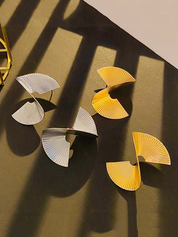 xakxx Asymmetric Geometric Earrings Accessories