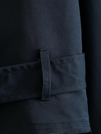 xakxx Long Sleeves Loose Split-Joint Lapel Jackets