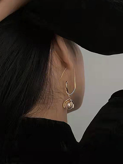 xakxx Original Vintage Irregular Beads Earrings