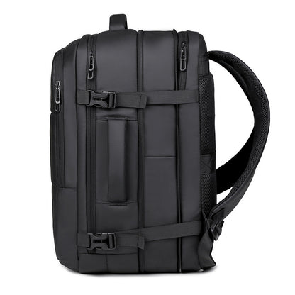 XAKXX 2025 Cross-border Popular trade bags, business men's backpacks, high-end men's backpacks, commuting double-back laptop bags.