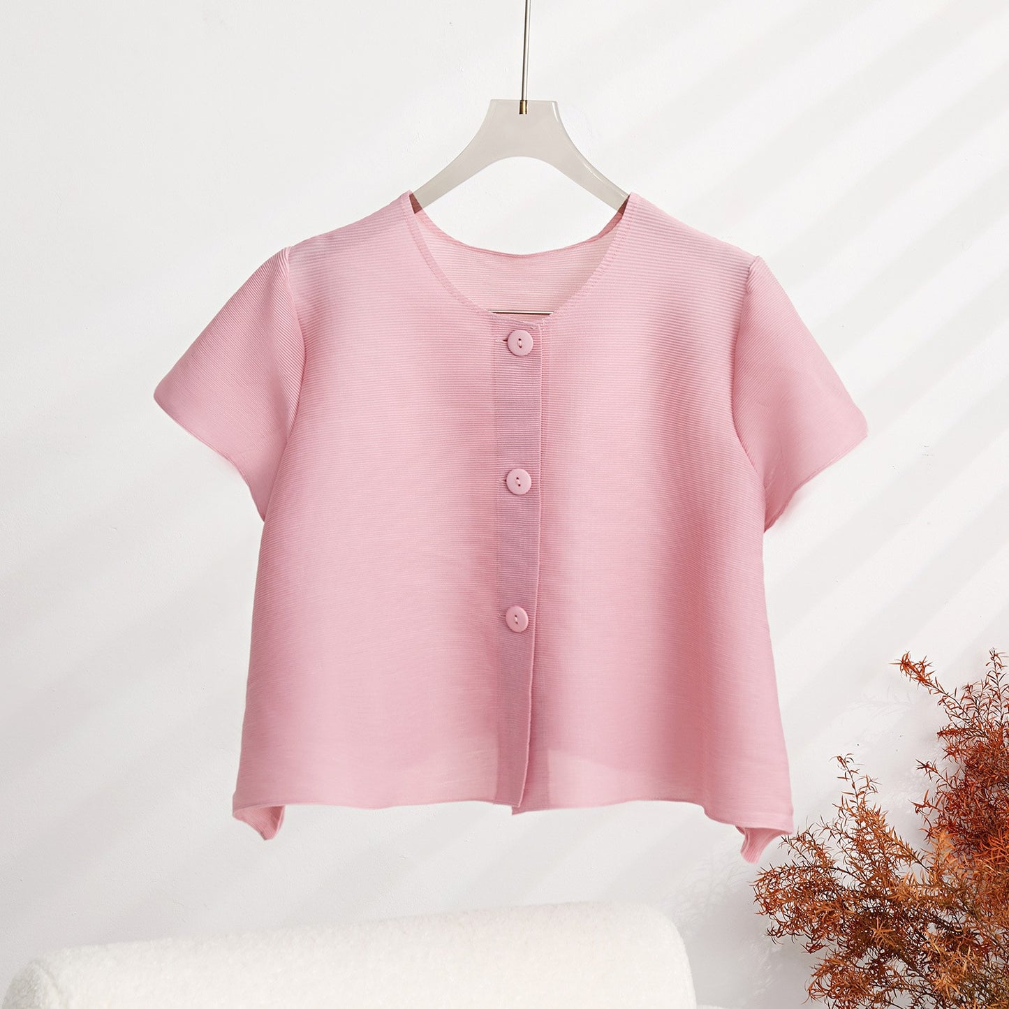 2025 Change the style, change the size, OEM customization, basic cardigan top, women's outer and women's versatile shawl short coat spring