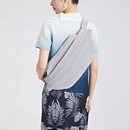 2025 Folded PP series basic messenger bag counter Japanese lifetime casual, lightweight and versatile fashion trendy bag