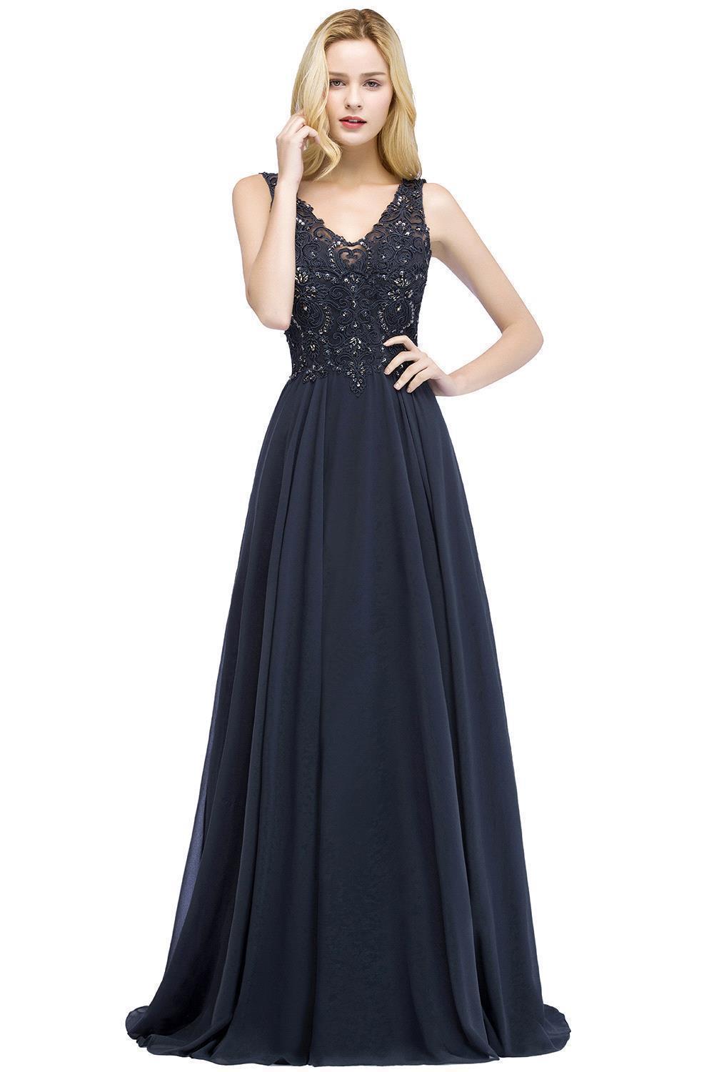 2025 Hot Trade Lei Sexy Chiffon Ball Dress Long A-shaped Formal Dress Women's Split V-Neck Gala Dress