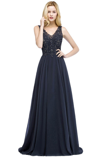 2025 Hot Trade Lei Sexy Chiffon Ball Dress Long A-shaped Formal Dress Women's Split V-Neck Gala Dress