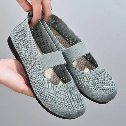 xakxx Women's Shoes Summer New Casual Women's Shoes Soft Bottom Breathable Stylish Mom Shoes Old Beijing Cloth Shoes Women's Factory Delivery