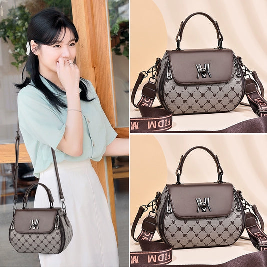 Autumn and winter high-end bag women's  new handbag light luxury fashion shoulder messenger bag Popular style small square bag