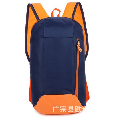 Factory Direct Sales Outdoor Sports Backpack Men and Women Leisure Travel Backpack Lightweight Gift Can Make Logo Outdoor Bag