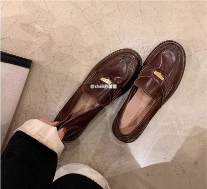 2025 Cowhide version~ Xingshengda shoes miu's small gold coins, genuine leather suede one-pedal loafers, women's small leather shoes autumn