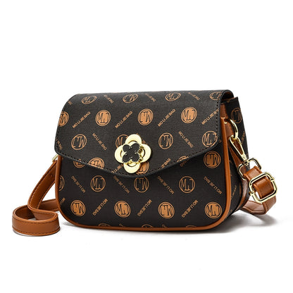 Bag women's summer  new trendy niche versatile messenger high sense Popular style texture popular small square bag this year
