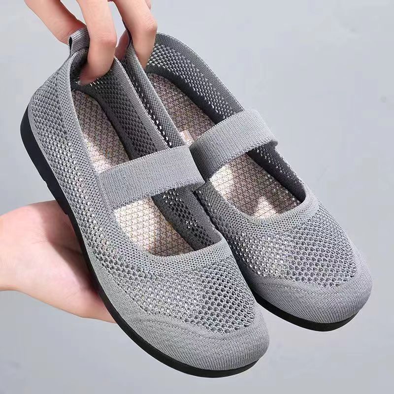 xakxx Women's Shoes Summer New Casual Women's Shoes Soft Bottom Breathable Stylish Mom Shoes Old Beijing Cloth Shoes Women's Factory Delivery