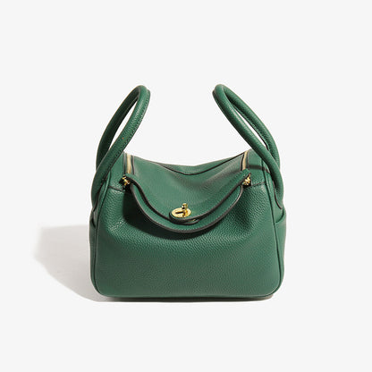 2025 popular new women's bag lindy bag mini soft leather shoulder messenger bag pillow bag versatile lindy small bag doctor