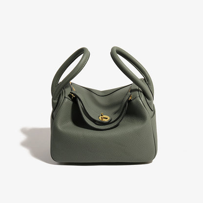 2025 popular new women's bag lindy bag mini soft leather shoulder messenger bag pillow bag versatile lindy small bag doctor