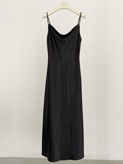 2025 ES MODISH Spring New Product Muse Preferred Suspender Skirt  Texture High Waist Inner Suspender Dress