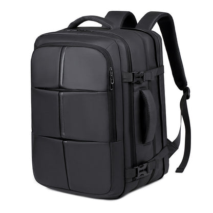 XAKXX 2025 Cross-border Popular trade bags, business men's backpacks, high-end men's backpacks, commuting double-back laptop bags.