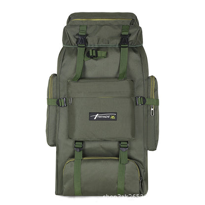 Outdoor Backpack 70L Large Capacity Hiking Backpack Camouflage Camping Hiking Luggage Backpack Factory Direct Sales Foreign Trade