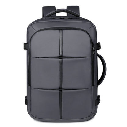 XAKXX 2025 Cross-border Popular trade bags, business men's backpacks, high-end men's backpacks, commuting double-back laptop bags.