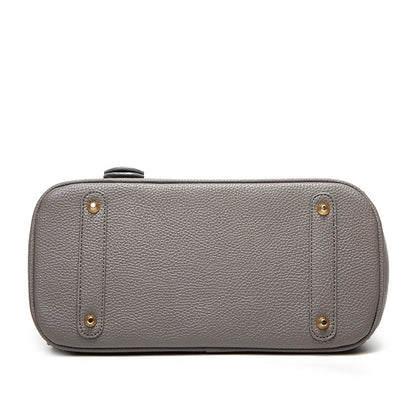 2025 Popularan beautiful women's bag fashion classic lychee pattern women's bag new portable platinum bag portable shoulder bag oblique span bag