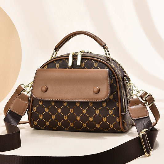 Bag women 2022 new trendy fashion portable small round bag popular versatile shoulder messenger bag ins Internet celebrity bag women