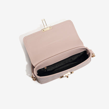 2025 Popular light summer light luxury neon bag popular textured small square bag  portable underarm bag single shoulder messenger bag