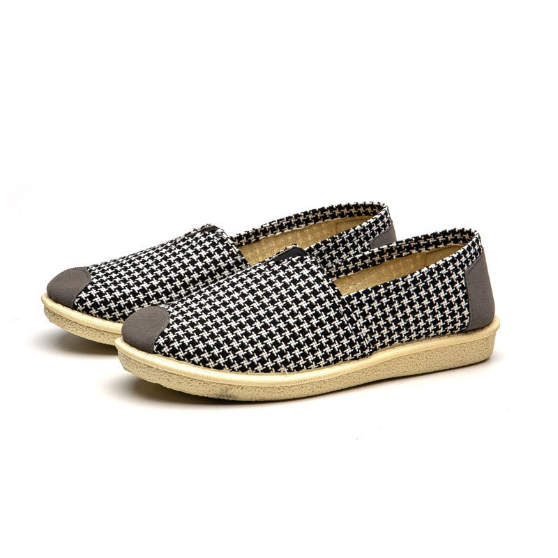 xakxx Foreign Trade Wholesale New Women's Shoes Fashion Ladies Low-Top Breathable Soft Bottom Fisherman Shoes Casual Versatile Breathable Cloth Shoes Women